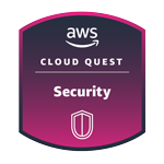 Insignia de Seguridad de AWS Cloud Quest