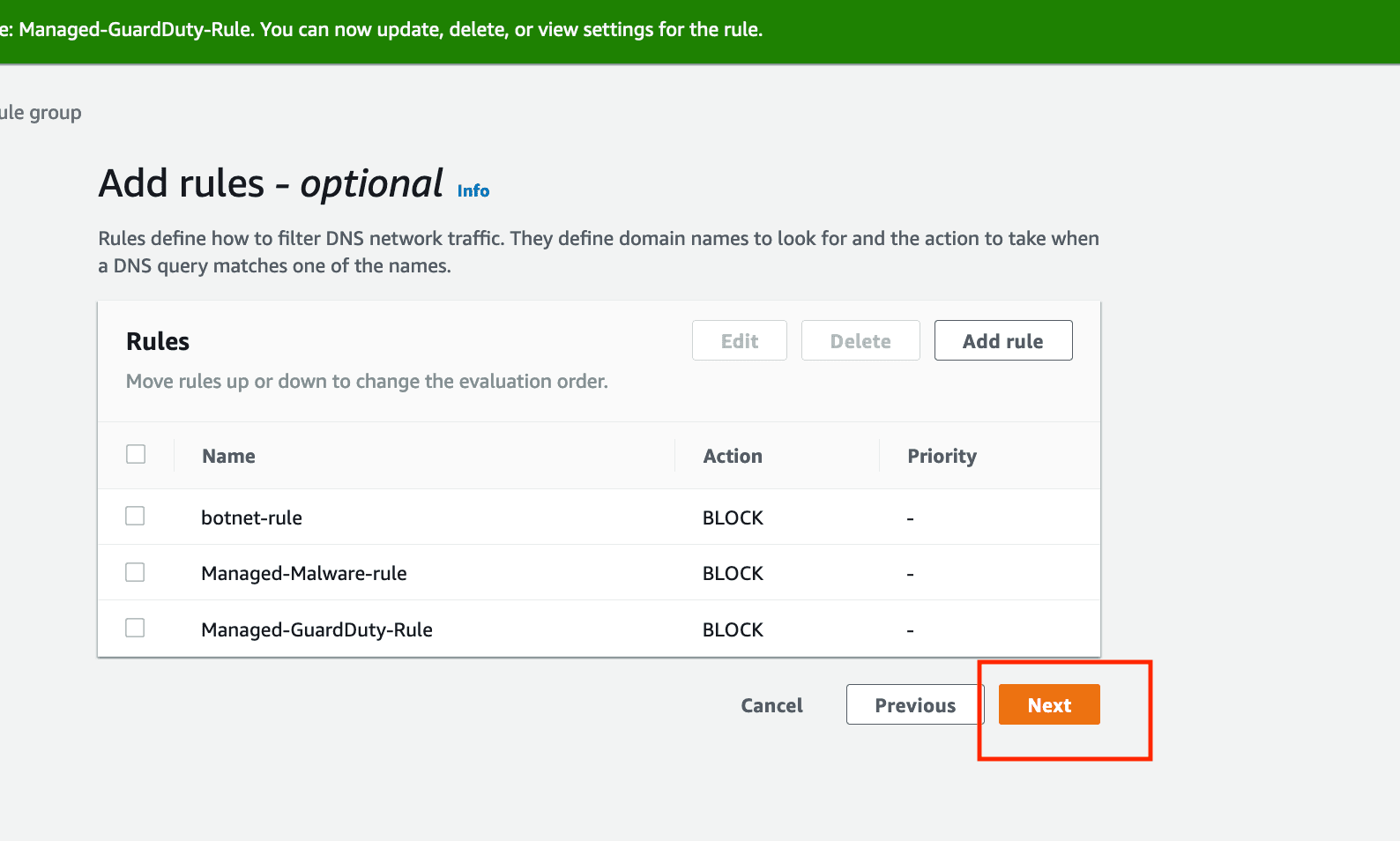 使用Amazon Route 53 Resolver DNS Firewall 进行出口控制